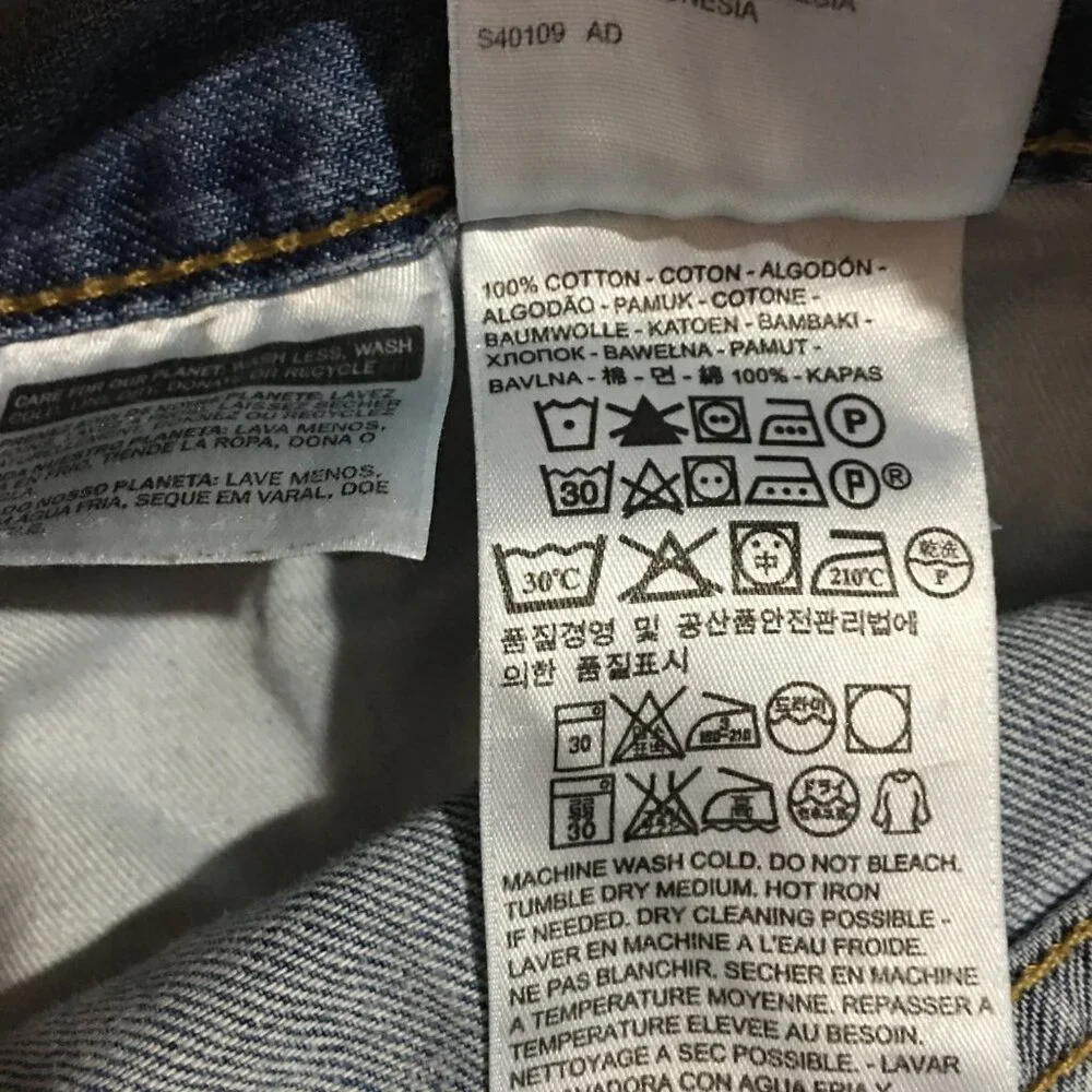 Levi's 559 Relaxed Straight Mens Jeans Size 38x30 Light Wash
